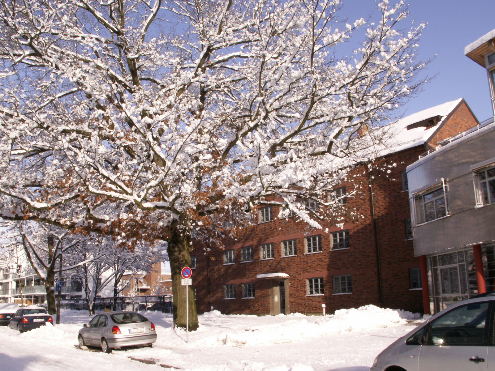 Winter in der Kleestraße